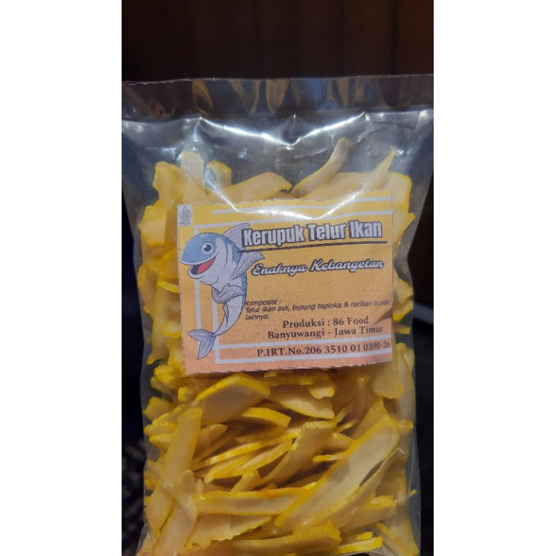 

Kerupuk Telur Ikan