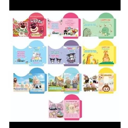 

Amplop Medium motif Labubu / sanrio (50 lembar)