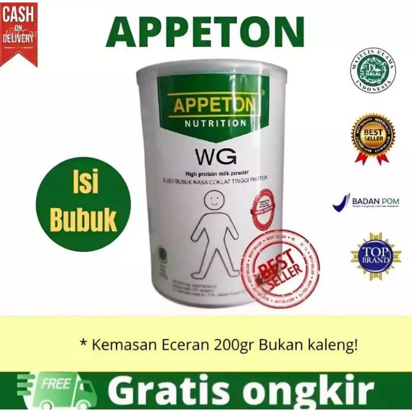 

APPETON WEIGHT GAIN Susu Penggemuk Badan - Penggemuk Badan anak dan dewasa - weight gain official