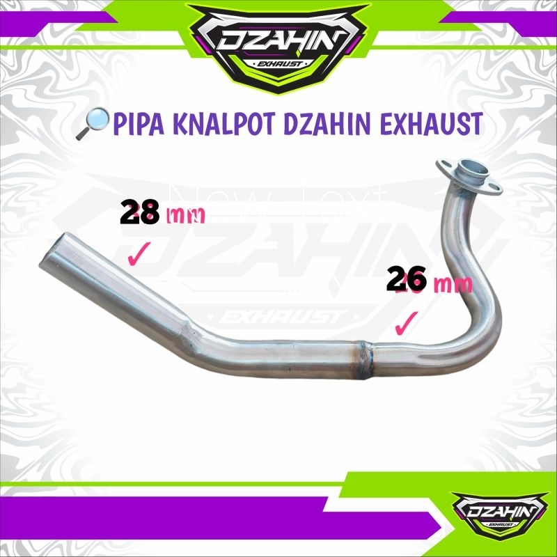 Leher Knalpot Pipa Leheran 26 28 mm Vario Mio Beat Scoopy Genio Nmax Aerox pcx Xeon 26mm 28mm 32mm