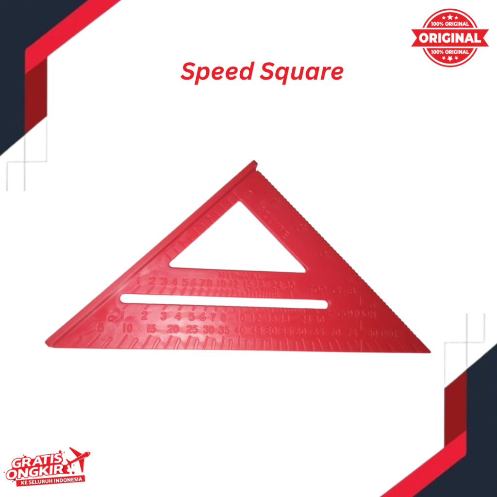 

BELTER PENGGARIS SIKU SEGITIGA SUDUT SPEED AQUARE 7 INCH ALUMUNIUM ALLOY