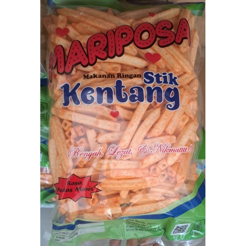 

MARIPOSA STIK KENTANG RASA BALADO DAN ORIGINAL