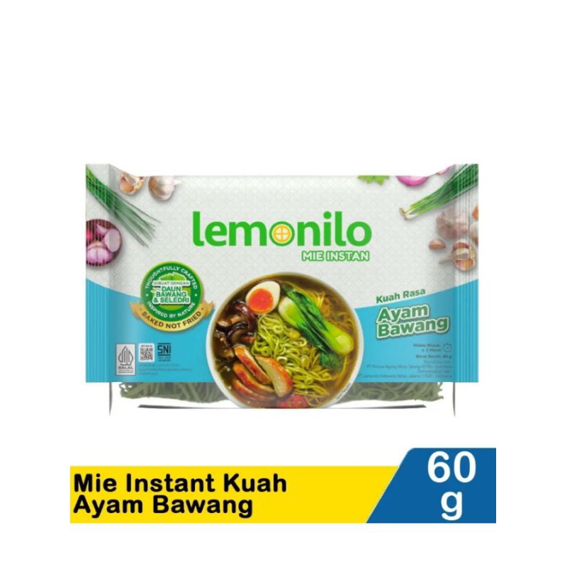 

Lemonilo mie instan Ayam Bawang 60G