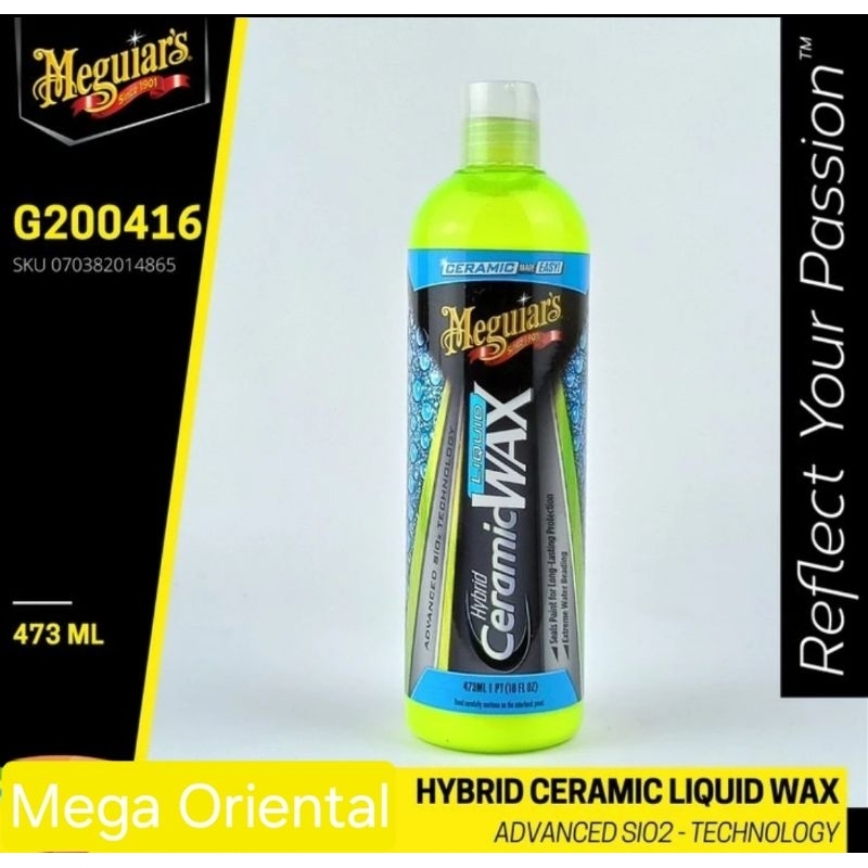 MEGUIARS HYBRID CERAMIC LIQUID 473 ML PENGKILAP CAT MOBIL COATING MOBIL