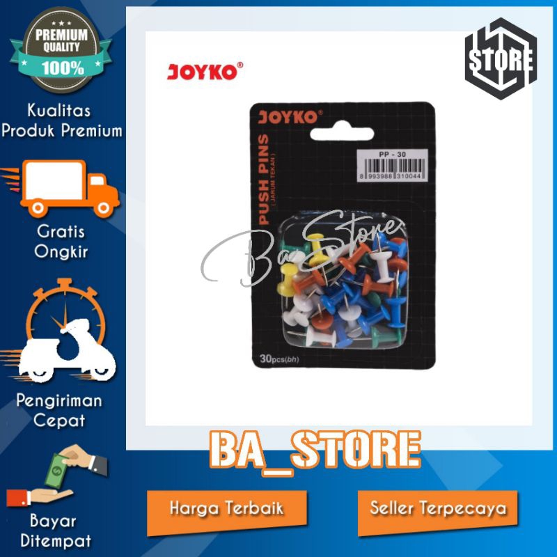 

PUS PIN /PAKU STEREOPOM JARUM TEKAN JOYKO PP-30