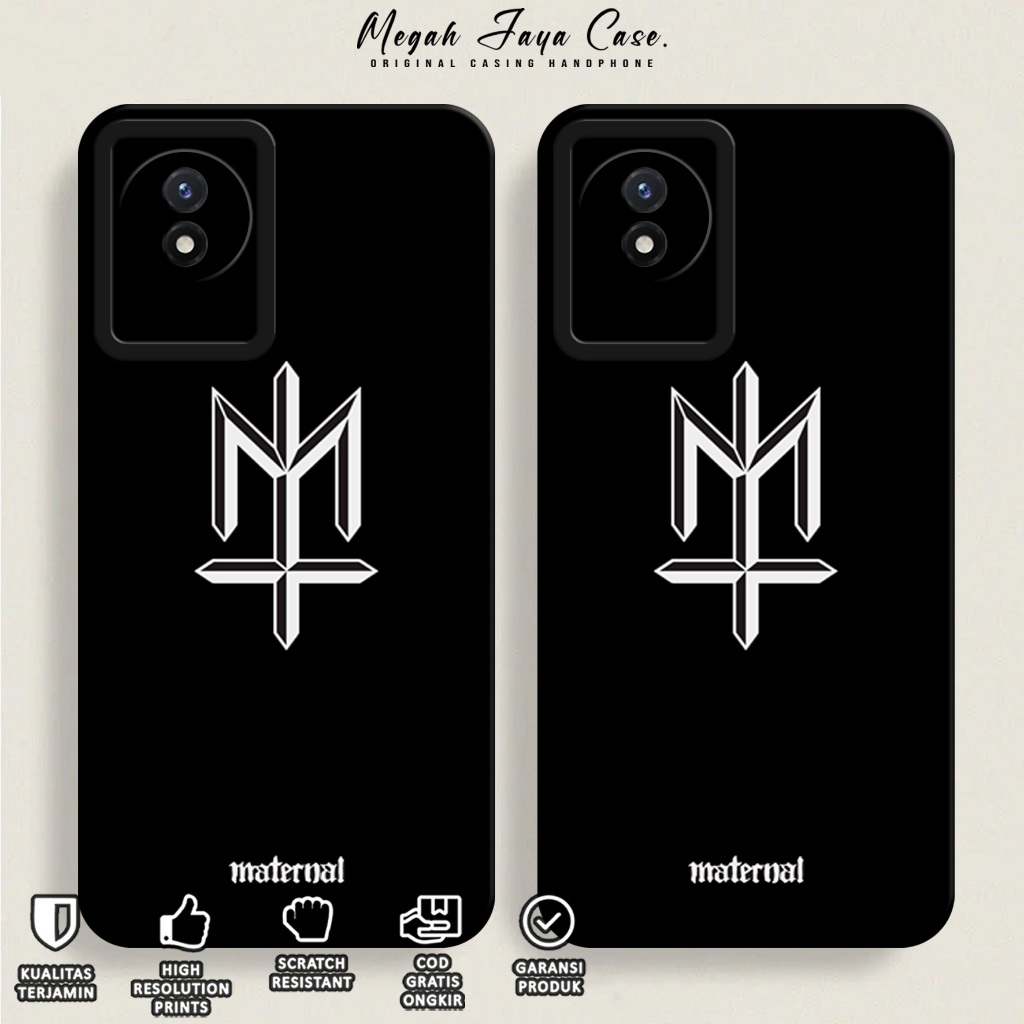 Softcase Hp VIVO Y02 / Y02A / Y02T - Case Hp VIVO Y02 / Y02T / Y02A Motif MTRNL - Casing Hp VIVO Y02