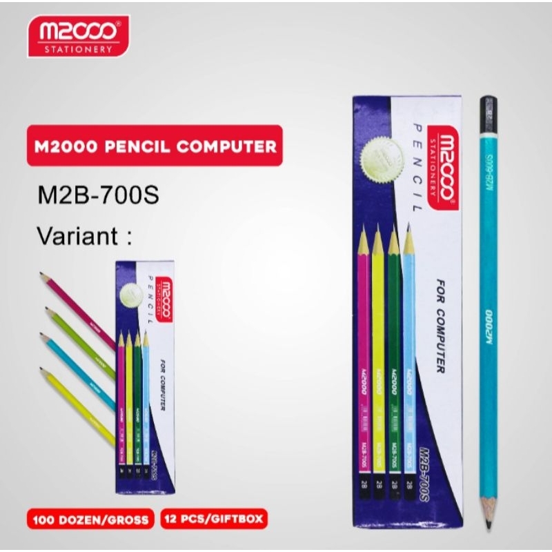 

Pensil 2B M-2000 CV Komputer 700 S.