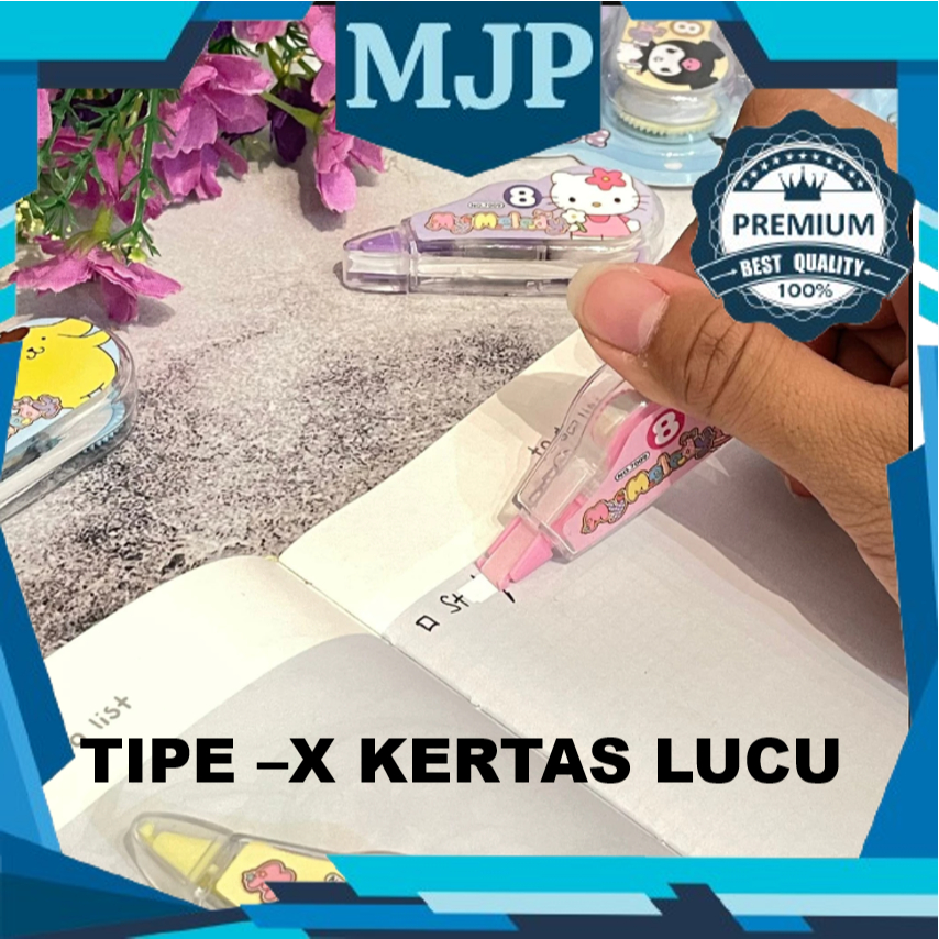 

Tipe - X Lucu Correction Tape Students Tipe-X Kertas Mini Karakter BY MJP MART