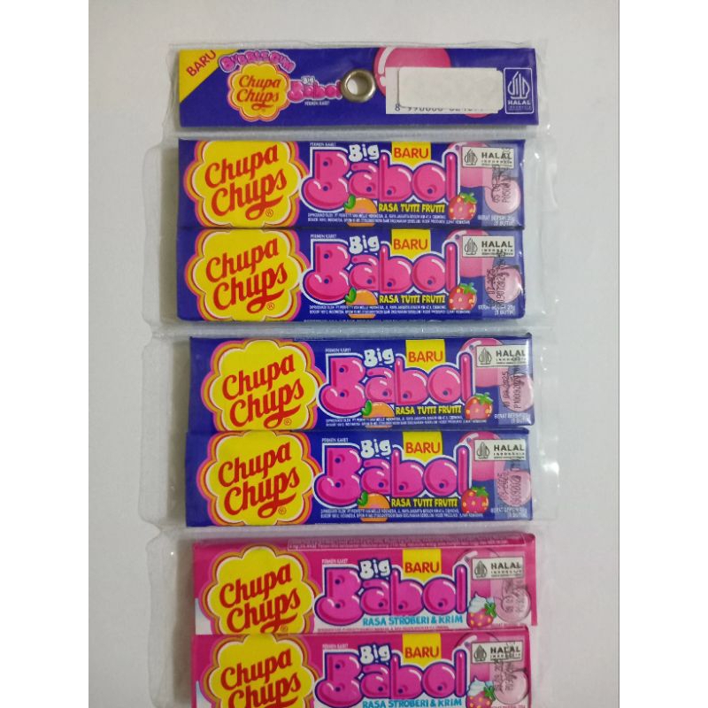 

permen karet big babol per renceng isi 12 pcs