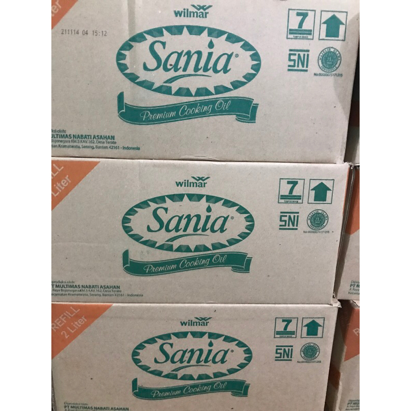 

minyak goreng Sania 2L 1dus