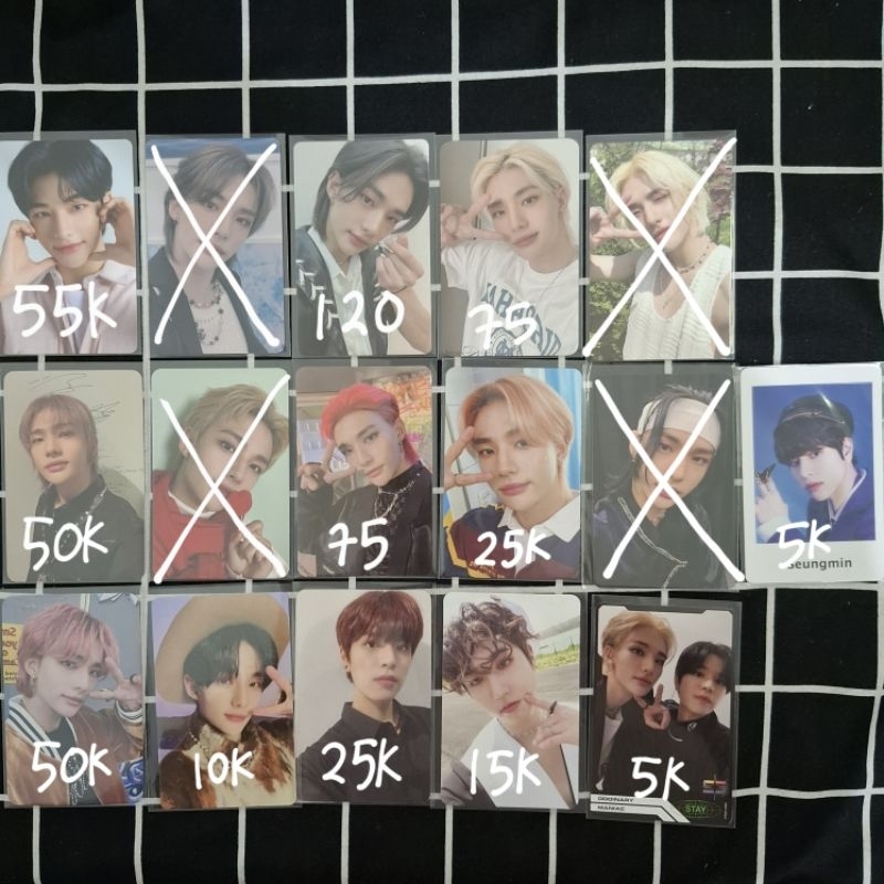 Stray Kids Hyunjin Seungmin Han I Am Who IMW White Yellow Border WB YB Nacific R10 R8 A Dfesta Go Li