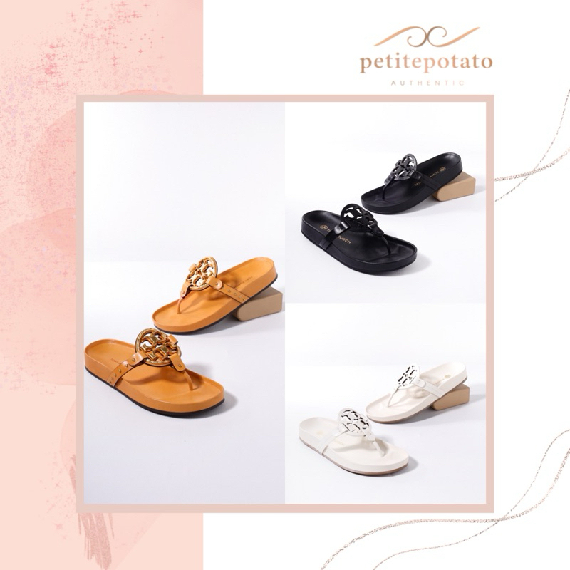 SEPATU BRANDED WANITA TORY BURCH MILLER CLOUD SANDAL