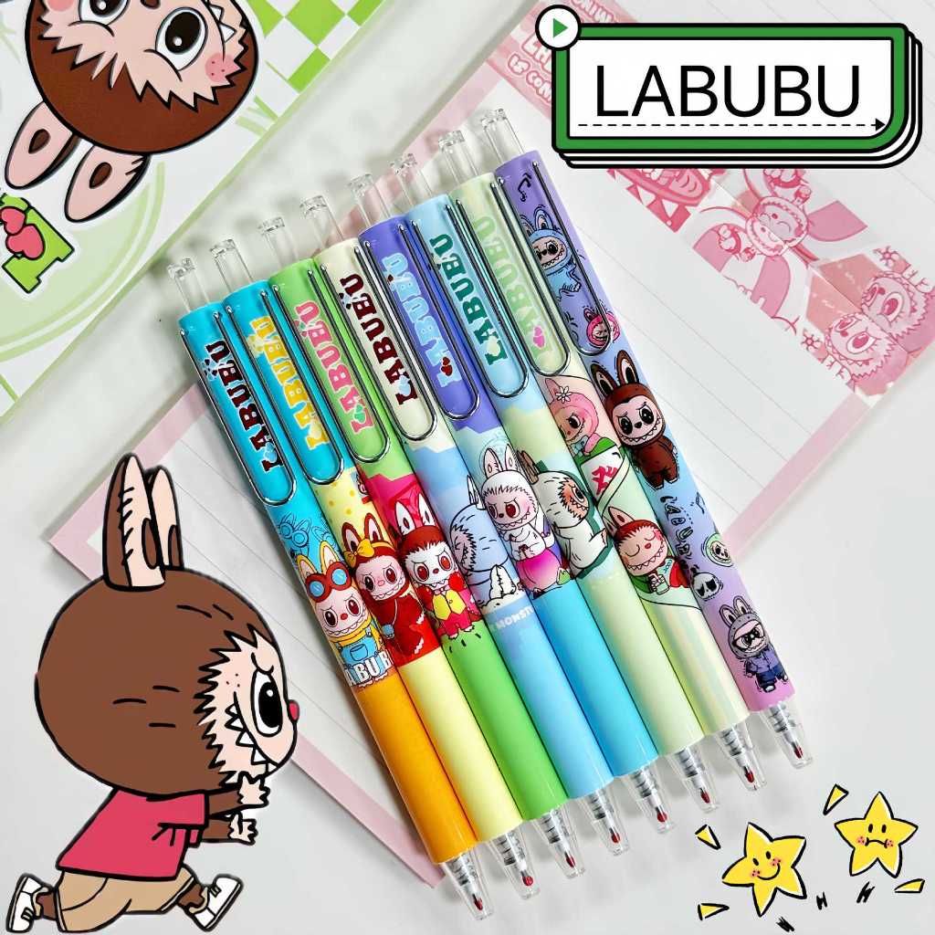 

Pulpen Blind Box Labubu Model baru 0.5mm