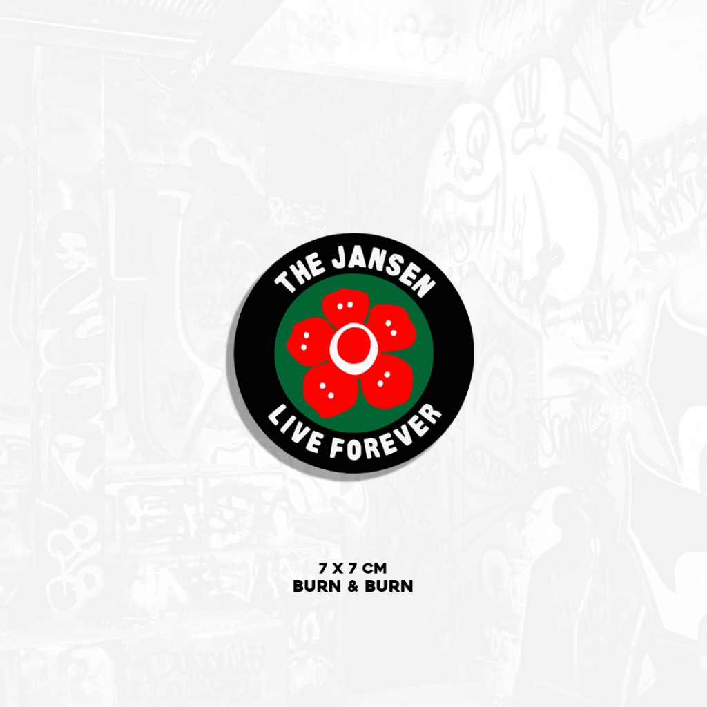 

The Jansen Logo | Stiker Band | Sticker Vinyl | Stiker Helm | Stiker Tumbler | Stiker Band | Stiker Glossy