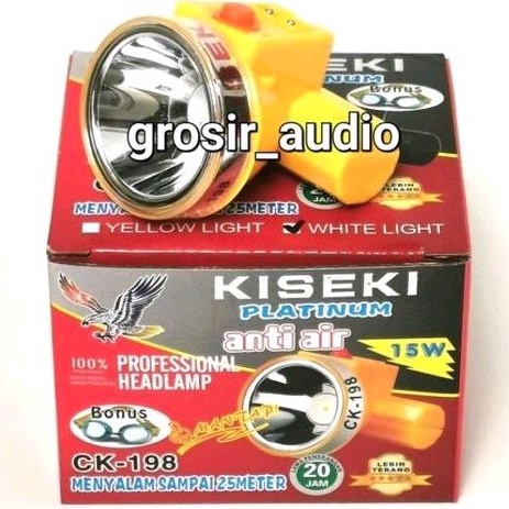 Murah Trending  SENTER KEPALA KISEKI CK198 CK 198 SENTER HEAD KISEKI 198 SENTER KISEKI ANTI AIR SENT
