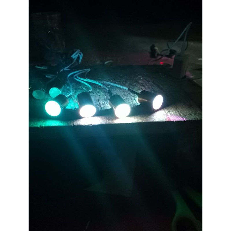 lighting mini sound miniatur USB 1 4LAMPU berkedip