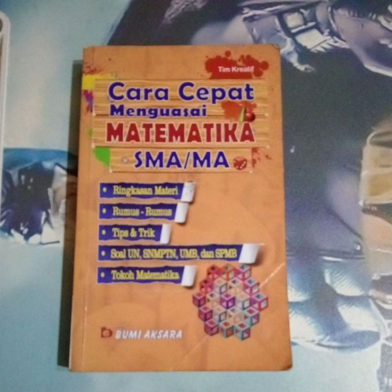 Buku Cara cepat Menguasai Matematika SMA/MA penerbit Bumi Aksara