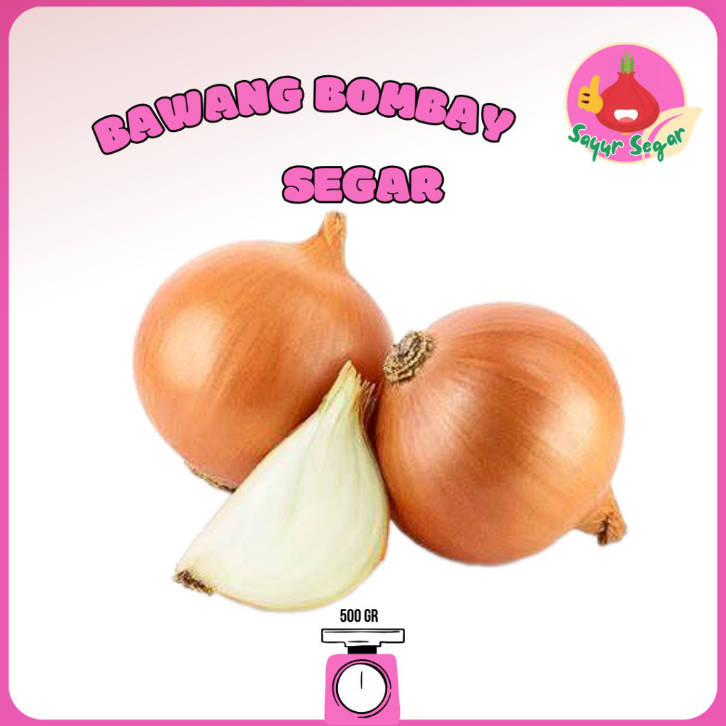 

Sayur Segar - Bawang Bombay/Onion 500 gr