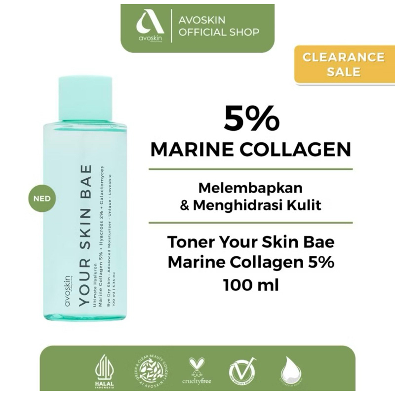 Preloved | Toner Marine Collagen Avoskin 100ml