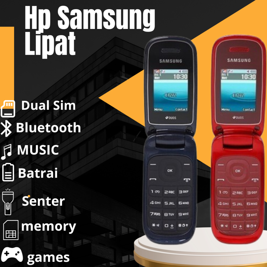 HP SAMSUNG LIPAT E1272 Hp Samsung Lipat  Hp Samsung Jadul Yang Paling Murah Barang Gress Bergaransi.