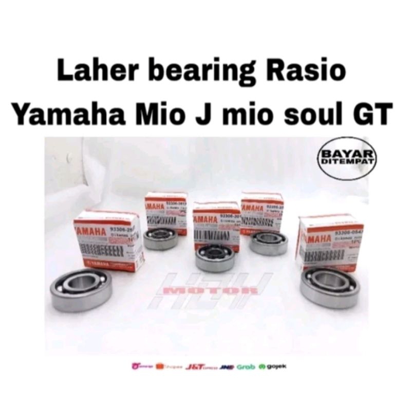 Laher Bearing Rasio Gear gir gigi Rasio set Yamaha Mio j Mio soul GT
