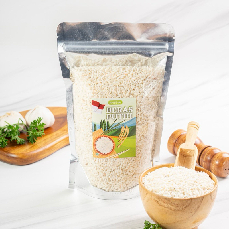

Beras Putih Organik 500GR | Ameena Premium Quality
