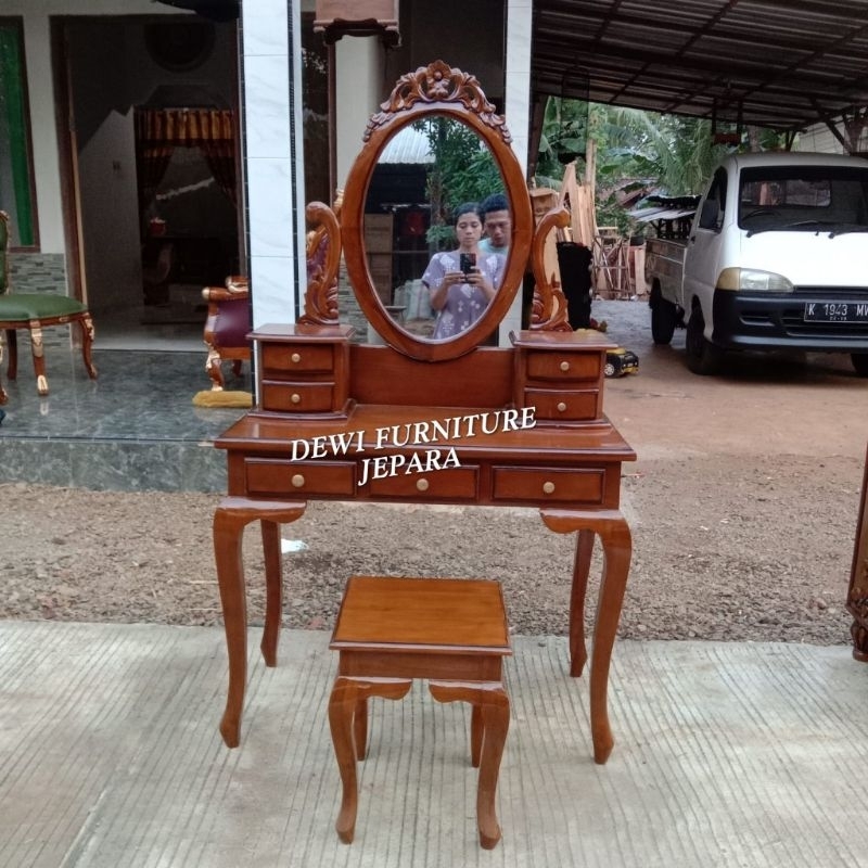 meja rias jati meja rias Kartini