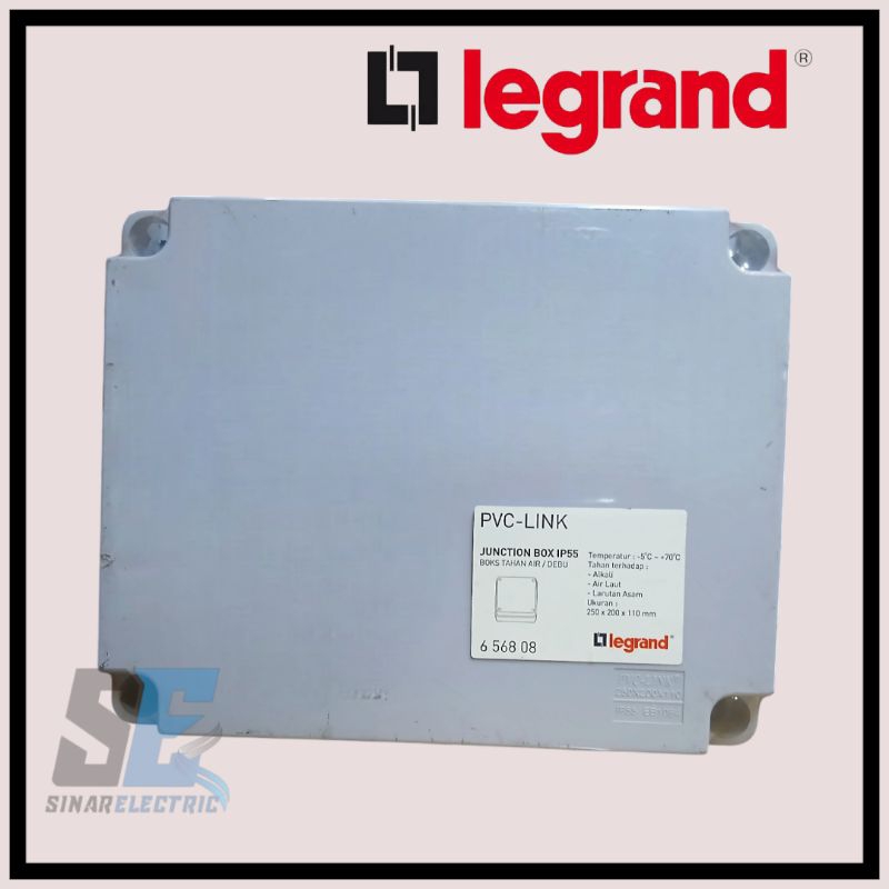 Junction Box Legrand 250×200×110 IP 55 merk Legrand