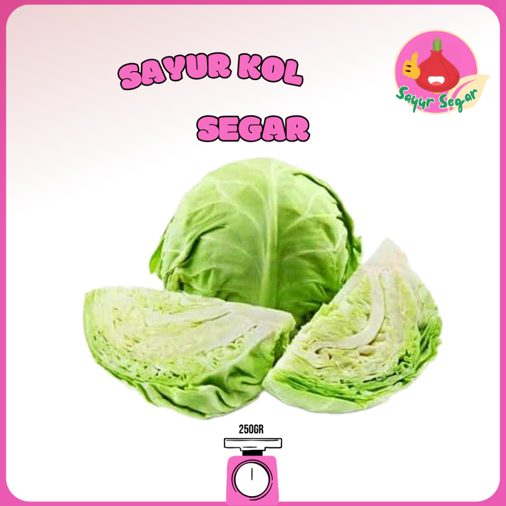 

Sayur Segar - Sayur Kol Segar/Cabbage 250 gr