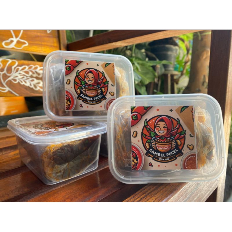 

Sambel Pecel Bu iin Sambal Pecel Sambel Kacang Lezat 250gr UMKM