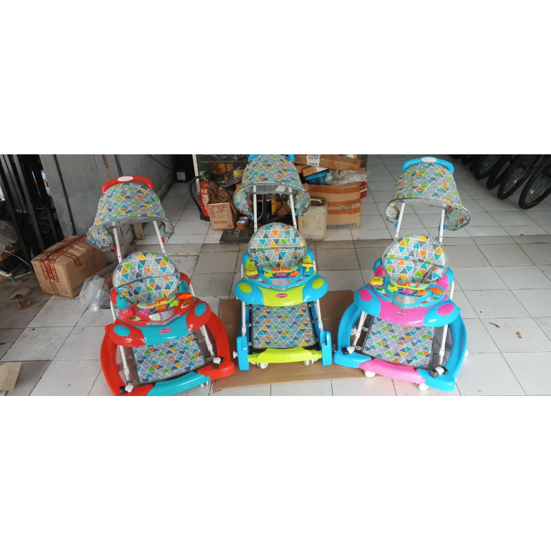 BabyWalker/BABY WALKER ROYAL 8383 C / 8683 SC CANOPY AYUN MUSIK 10 RODA