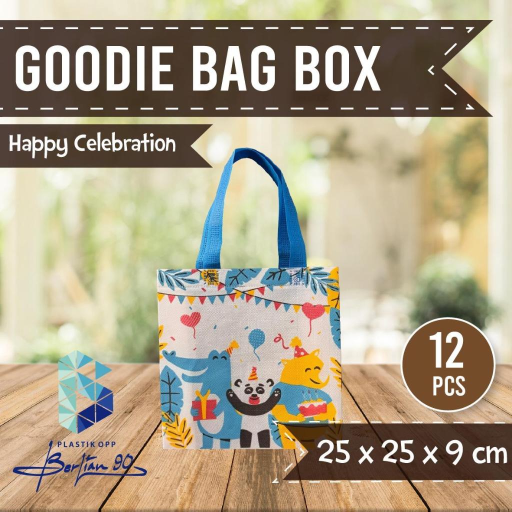 

Goodie Bag Karakter 25 x 25 x 9 Tas Souvenir Ulang Tahun Anak Animal