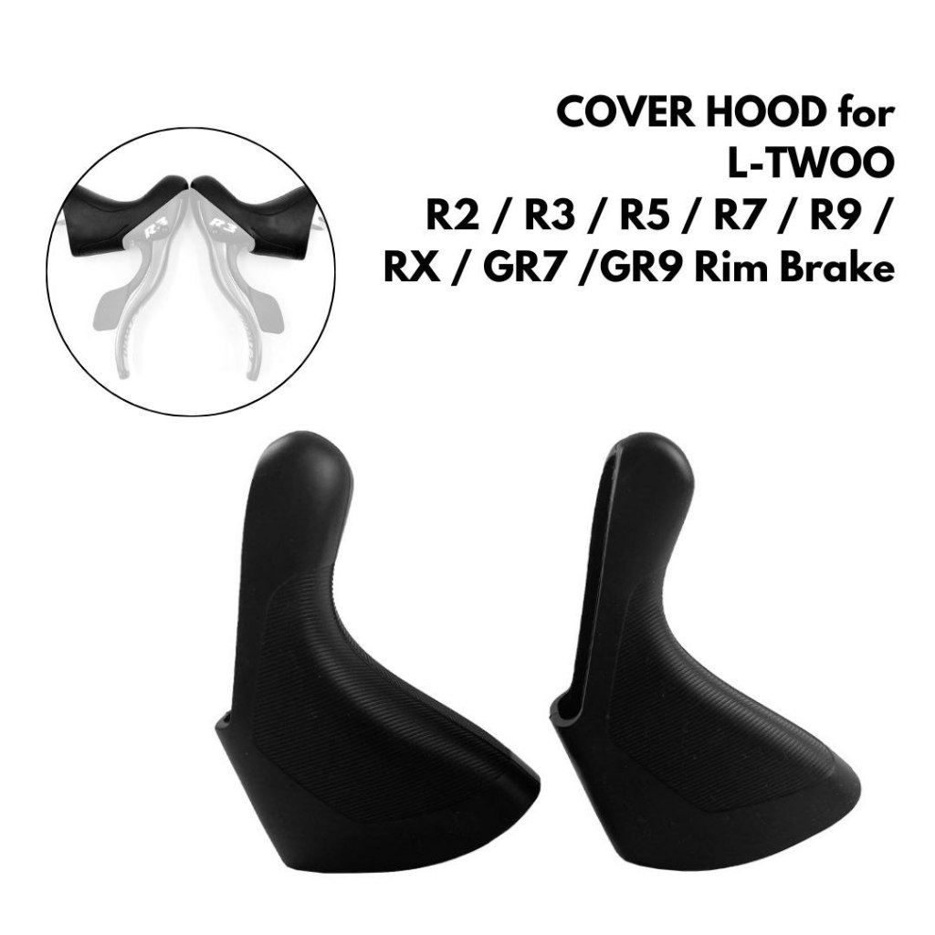 Cover Hood untuk L-TWOO R2 / R3 / R5 / R7 / R9 / RX / GR7 / GR9 Rim Brake Karet Penutup Brifter LTWO