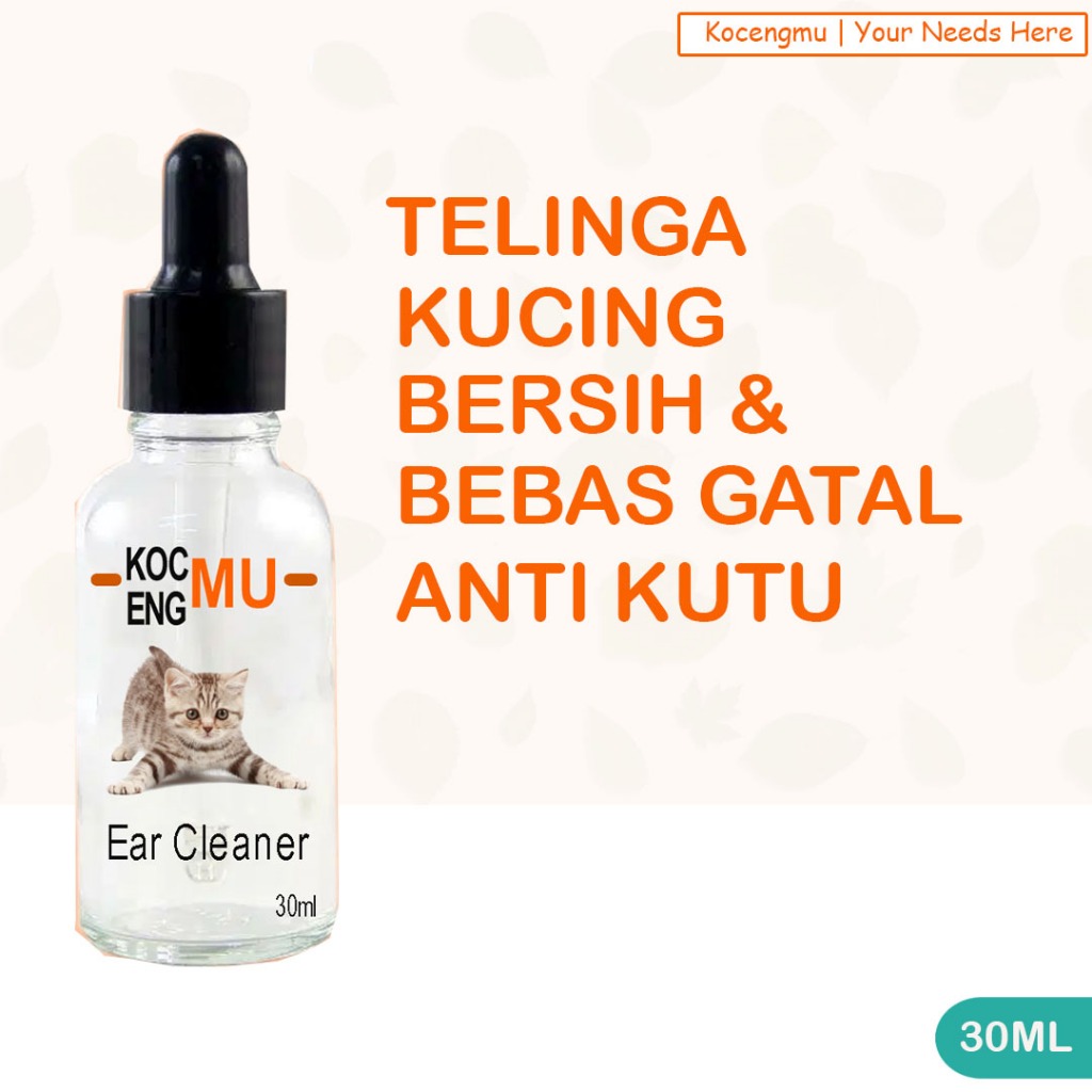 Pembersih Telinga Kucing Obat Tetes Kucing Tetes Telinga Kocengmu