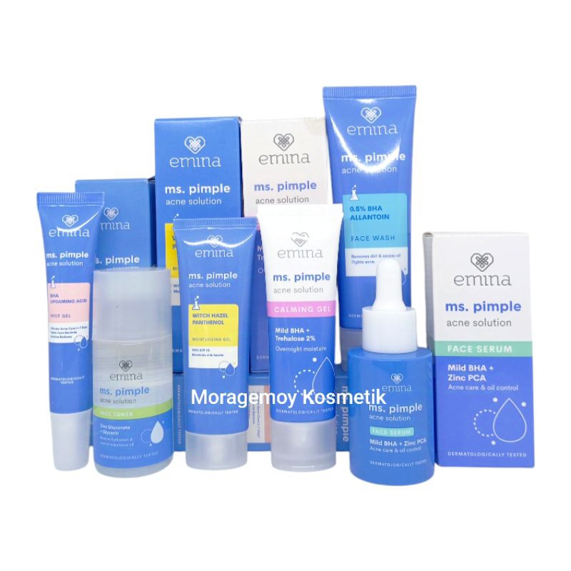 Emina Ms Pimple Skincare Untuk Kulit Berjerawat