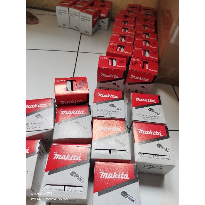 carbon brush 325 per set makita maktec untuk gerinda tangan