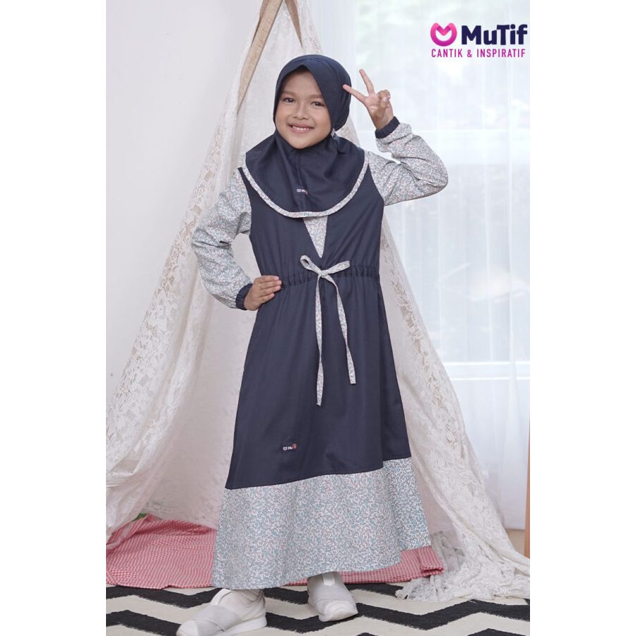 TIFANI - GAMIS ANAK MUTIF/GAMIS KEKINIAN/GAMIS SATU SET