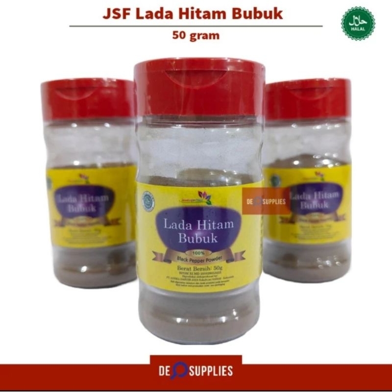 

Lada Hitam Bubuk JSF 50gr - Blackpepper Powder Black Pepper Merica