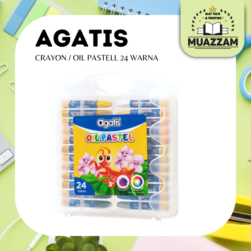 

Agatis Oil Pastel 24 Warna OH-OP-2401