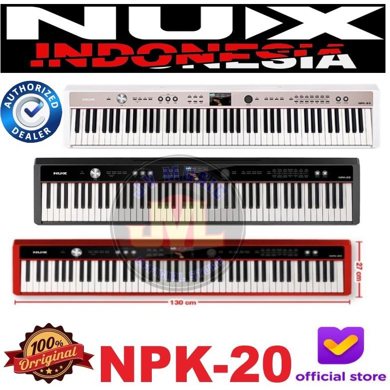Nux NPK-20 Digital Piano 88 keys Hammer-Action Digital Piano Nux NPK20