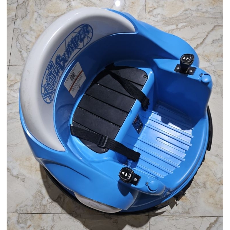 xootz mini bumper car blue