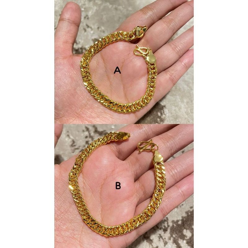 GELANG LAPIS KRISTAL MIRIP MAS 24