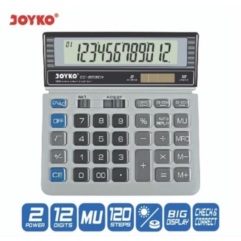 

CALCULATOR/KALKULATOR JOYKO CC-800CH