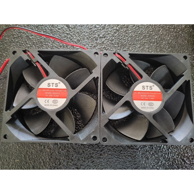 FAN DC 24V 9X9CM KIPAS DC 24V 9X9CM 0,25A