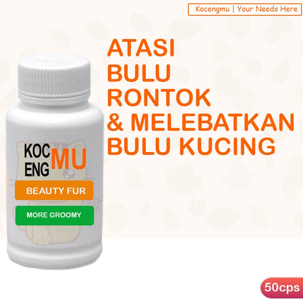 Vitamin Bulu Kucing Hamster Kelinci Kocengmu