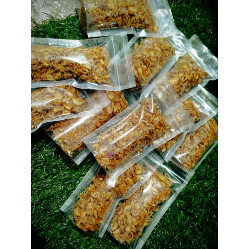 

Bawang merah goreng kemasan kecil (isi 6pcs)