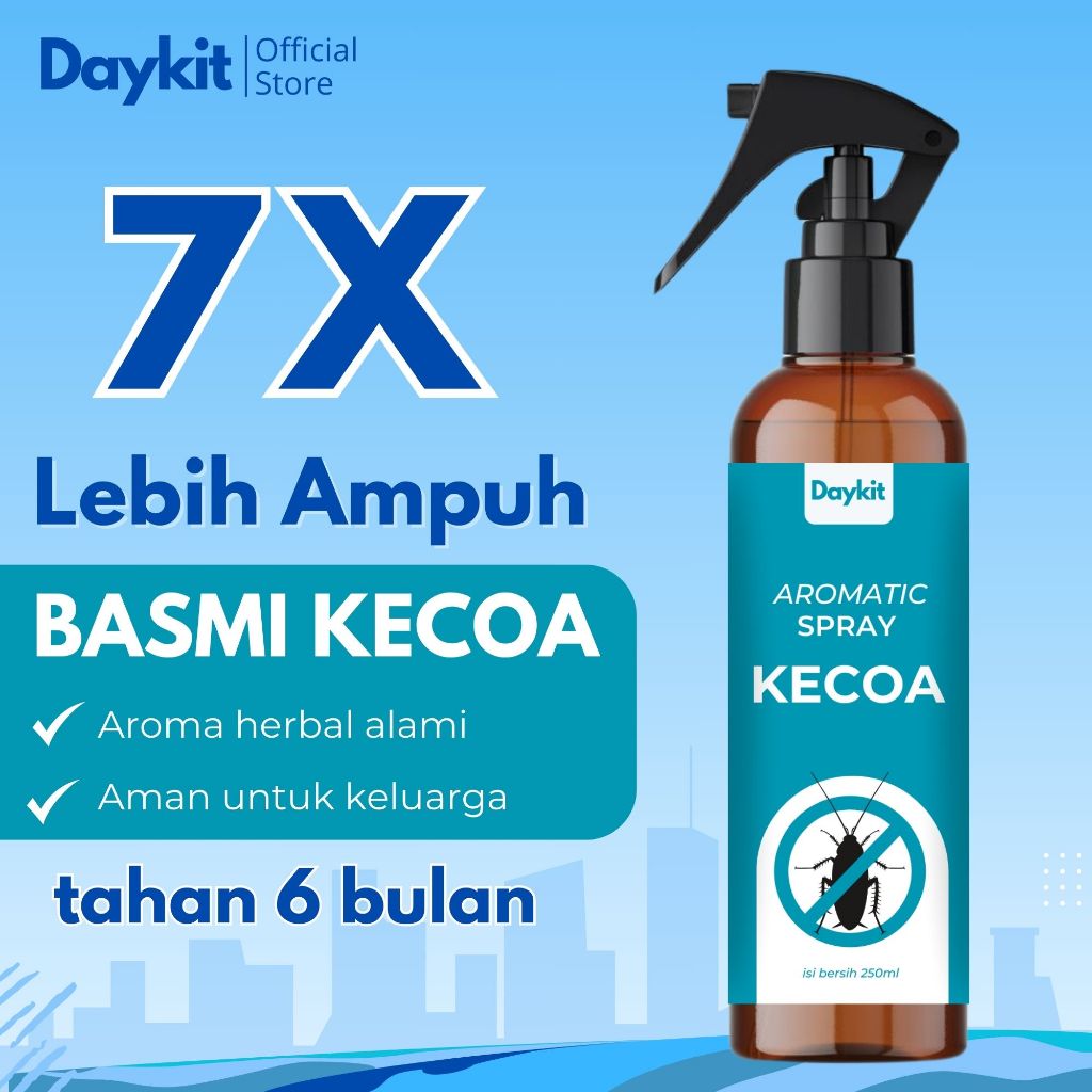 DAYKIT Obat Anti Kecoa Semprotan Pembasmi Kecoa dan Racun Kecoa Paling Efektif