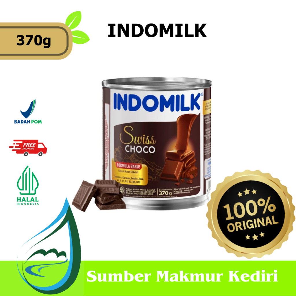 

INDOMILK Susu Kental Manis Chocolate 370g