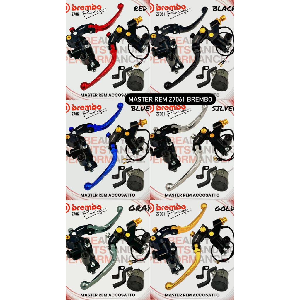 VARIASI MASTER REM Z7061 - BREMBO