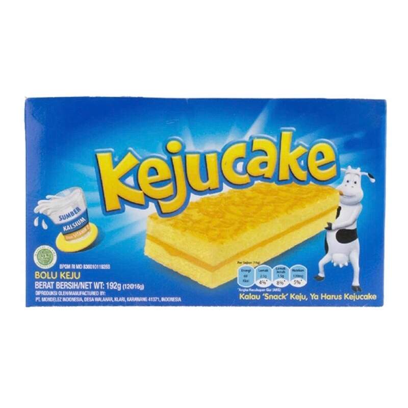 

Kraft Keju Cake Bolu 1 Box @12 pcs